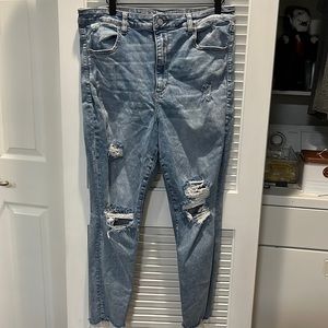 American Eagle highest rise jegging